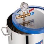 5 Gallon Stainless Steel Vacuum Chamber with Glass Lid