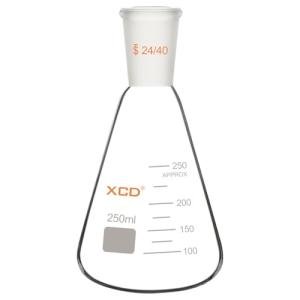 XCD Heavy Wall Borosilicate Erlenmeyer Flask - 250 ml