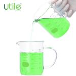4pcs 250ml Glass Beakers with Handle and Graduation