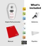 SmartRef Digital Coffee TDS Refractometer with Calculator