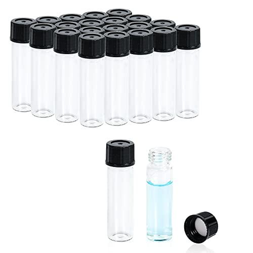 ALWSCI 2 Dram Borosilicate Glass Vials, Pack of 20