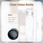 ALWSCI 2 Dram Borosilicate Glass Vials, Pack of 20