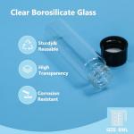 ALWSCI 2 Dram Borosilicate Glass Vials, Pack of 20