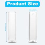 100 Pack Polystyrene Disposable Cuvettes for Labs