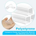100 Pack Polystyrene Disposable Cuvettes for Labs