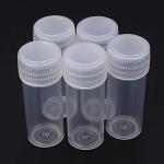 EORTA 50 Pack Clear 5ML Plastic Vials with Caps