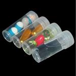 EORTA 50 Pack Clear 5ML Plastic Vials with Caps