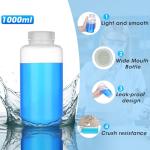 32oz Plastic Sample Bottles with Leak-Proof Caps