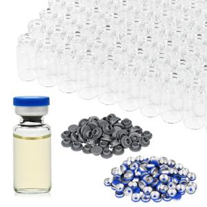 100 Pack of 3ml Clear Glass Headspace Vials