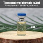 100 Pack of 3ml Clear Glass Headspace Vials