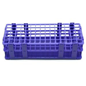 Blue 3-Piece Detachable Plastic Test Tube Rack