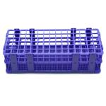Blue 3-Piece Detachable Plastic Test Tube Rack