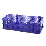 Blue 3-Piece Detachable Plastic Test Tube Rack