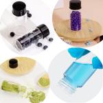 15PCS Mini Glass Vials with Screw Caps, 8ML