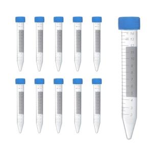 25 PCS 15mL Centrifuge Tubes with Screw Caps