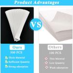 500 Chromatography Paper Strips for Experiments