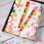 50 Clear Plastic Test Tubes with Rack