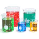 Graduated Glass Beaker Set - 50ml to 600ml