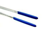 12-Inch Stainless Steel Tweezer with PVC Tips