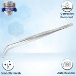 10-Inch Stainless Steel Blunt Tip Dissection Forceps