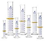 7-Piece Graduated Cylinder Set with Protective Collars