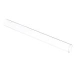 Clear Rigid Polycarbonate Tubing 1 1/8 Inch ID