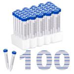 15ml Conical Centrifuge Tubes, 100 Pack