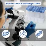 15ml Conical Centrifuge Tubes, 100 Pack