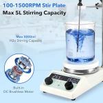 ScitoLAB 5.5" Magnetic Stirrer Hot Plate