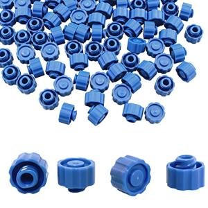 ITROLLE 100PCS Blue Luer Lock Syringe Caps