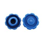 ITROLLE 100PCS Blue Luer Lock Syringe Caps