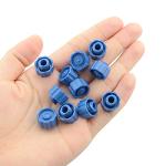 ITROLLE 100PCS Blue Luer Lock Syringe Caps