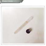 SKYPRO 10pcs 20ml Clear Glass Test Tubes