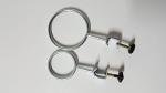 Cast Iron Support Ring Stand with Swivel Clamps