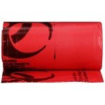 McKesson Red Biohazard Waste Bags, 250 Count