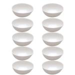 GSC International 4-52503-10 Porcelain Evaporating Dish 125ml capacity. Size 98mm diameter x 38mm height. Pack of 10.