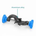 StonyLab 2-Pack Adjustable Bosshead Clamp Holder, Lab Heavy Duty Boss Head Clamp Holder Aluminum Alloy Body, up to 13mm Rods for Laboratory Use