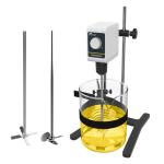LAB FISH Overhead Stirrer(OS-5E) 10L Capacity 200-1200 RPM Knob Control Variable Speed Mixer Handles High Viscosity Liquids for Chemical/Reagents/Paints