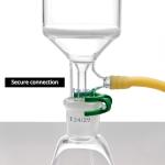 QWORK Buchner Funnel Filtering Kit - Borosilicate Glass, 250ml Funnel & 1000ml Filter Bottle - 24/29 Joint for Lab Research, Chemical Applications - Lab Vacuum Filtration Distillation Apparatus