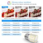 LFLAMPON Kei D34l Refrigerator Bulb Frigidaire AC100-265V 3.5W Equivalent 40W Refrigerator Light Bulb Replacement, Kel 3418l Fridge & Freezer Light Bulb，Daylight White 5000K, Pack of 1
