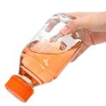 Yopay 6 Pack Media Storage Bottles 500ml, Reusable Glass Bottle with GL45 Screw Cap, Round Leakproof Scientific Glass Container for Labs, Classrooms or Home Use