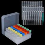 36pcs 5ml vials with caps Plastic Cryogenic Test Tubes with caps lab cryovial Tube Container cryovials with 20pcs 3ML Dropper Pipette (36pcs 5ml Test Tube)