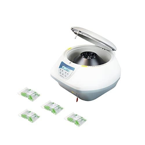 Vision Scientific VS-TC-SPINPLUS-6-T Digital Bench-top Centrifuge | 400-5000rpm (Max. 3074xg) | LCD Display | Capacity: 6 x 15ml | Includes 100 X 15ml Tubes
