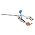 4 Prong Clamp Zinc Alloy Labs Universal Clamp, Cork Lined Prongs Test Tube Lengthen Stand Clip for Laboratory