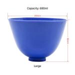 Flexible Rubber Mixing Bowl for Dental Labs