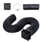 Smoke Exhaust Kit with Fan up to 4000RPM and Pipe, DIY for Skouphy Laser Engraver Enclosure, and Most Enclosure Cover Needed Filter Assembly