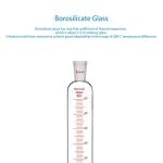 stonylab Addition Funnel, 24/40 Joint Borosilicate Glass Graduated Dropping Funnel with PTFE Stopcock for Laboratory Use, 500ml