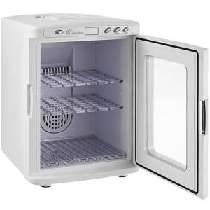VEVOR Reptile Incubator, 25L Scientific Lab Incubator, Cooling and Heating 5 °C to 42 °C Automatic Incubator, 12V/110V White Reptile Egg Breeding Hatchery Work for Thermostats Snakes and Turtles