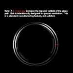 Stonylab Autoclavable Glass Petri Dish, 60x15 mm