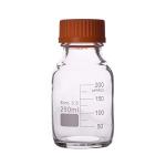 Labware Borosilicate glass graduated reagent bottle autoclavable with screw cap GL45 100ml,250ml,500ml,1000ml,5000ml,10L,20L (250ml)